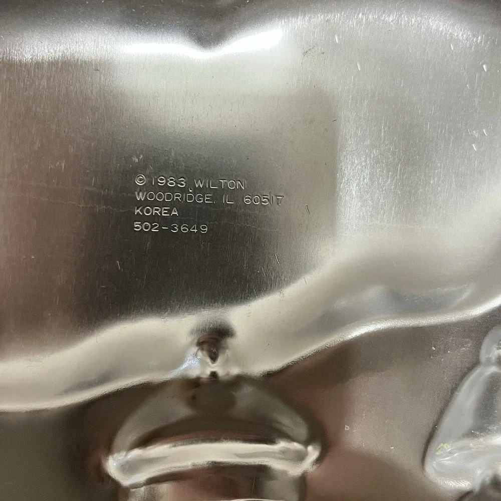 Vintage Wilton 1983 Railroad Train/ Locomotive Cake Pan‎ 502-3649